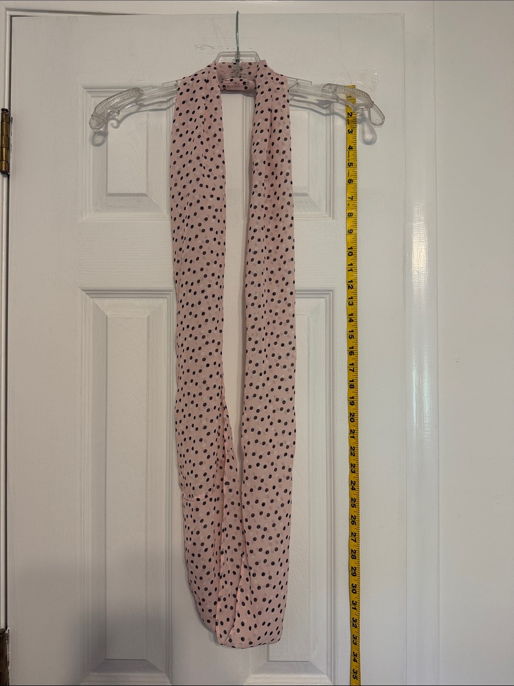 Pink Polka Dot Infinity Scarf - Women Accessories